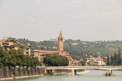 Blick auf Verona